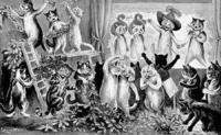 [2014-12-01] 104093647266 bunny realness, christmas preparations, louis wain (1899) - 01