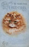 4962 - 1subject caption cat cat_tabby christmas color_orange fortune meta_lowquality meta_needscrop orb portrait postcard realistic signature
