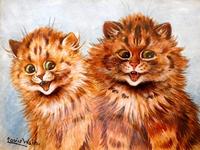 Laughing Twin Tabbies