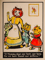 1910 Three Little Kittens Painting Book published by Raphael Tuck and Sons Ltd., London 3