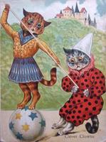 Funny Friends of Louis Wain published by Raphael Tuck & Sons 3