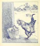 Rooster and Dog