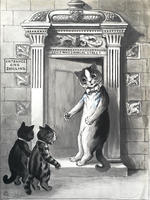"Louis Wain's Annual" Street - Entrance One Shilling