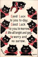 Good Luck to You To-Day, Good Luck to You Tomorrow