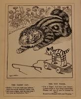 The Tabby Cat & The Toy Tiger