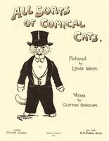 1902 All Sorts of Comical Cats pictured by Louis Wain published by Ernest Nister 2