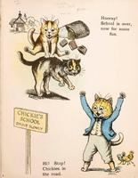 From; Cats at Play. 1917.