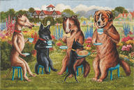 Dog's Tea Party