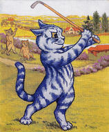 Golfing Cats