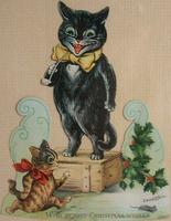 [2013-12-23] 70913199787 bunny realness, with hearty christmas wishes, louis wain - 01